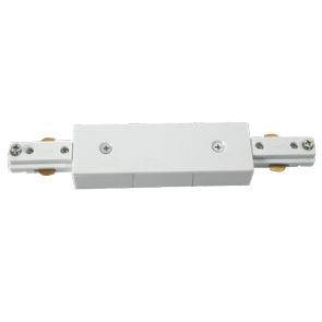White Track Inline Connector