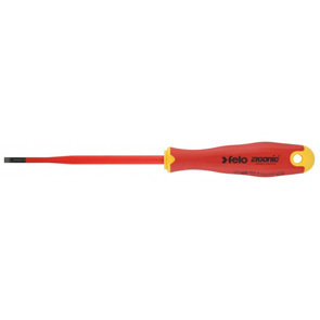Felo Slotted 6.5mm Vde Slim Gel GrIP Screwdriver