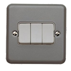 M/Clad 10A 3G SP 2Way Switch