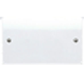 2Gang Moulded Blank Plate