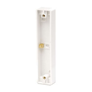 10Ax 2 Gang Architrave Pattress Box