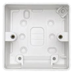 1G 40mm Surface Moulded Box
