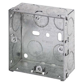 1 Gang Knock Out Box 35mm