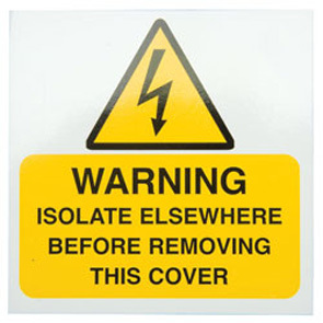 Warning Isolate Elsewhere Pk10