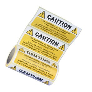 Mixed Cable Notice On Roll 100