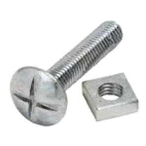 M6 X 40 Roofing Bolts And Nuts Box 100