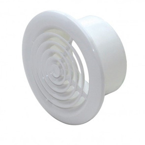 Round Ceiling Internal Grill White
