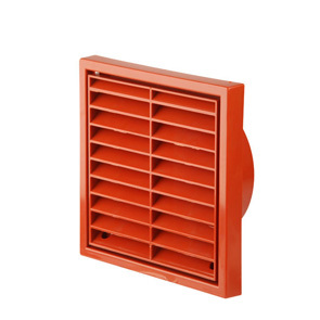 6Inch Fixed Louvred Grille Terracotta