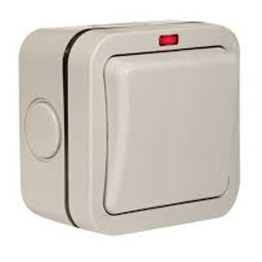 Weather Proof Switch 1Gang 2Way