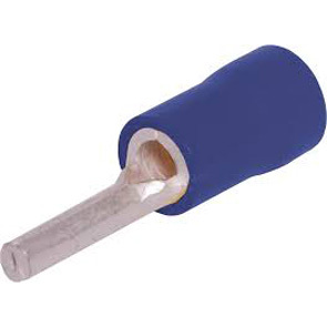 Pre Insulated Crimp Terminal Blue Pin 9mm