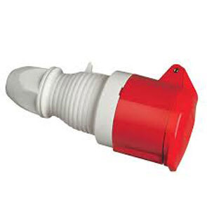 Coupler 16A 4P 415V Red