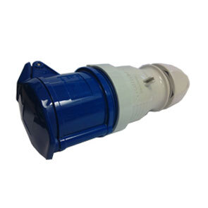 Coupler 32A 3P 240V Blue