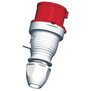 Coupler 32A 4P 415V Red