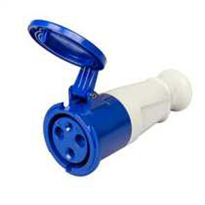 Coupler 63A 3Pin 240V Blue