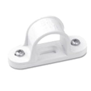 PVC Conduit 25mm Spacer Bar Saddles White
