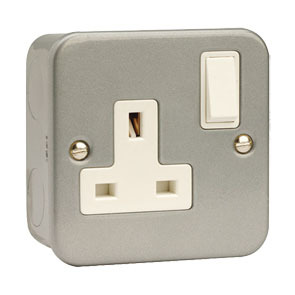 1 Gang 13A DP Switched Socket Outlet