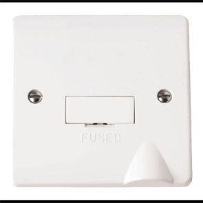 13A Fused Connection Unit With Flex O/Let