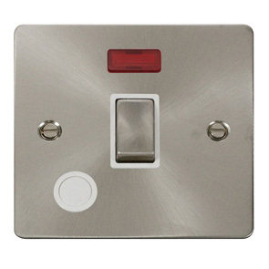 Ingot 20A 1 Gang DP Switch + Flex Outlet + #Name?