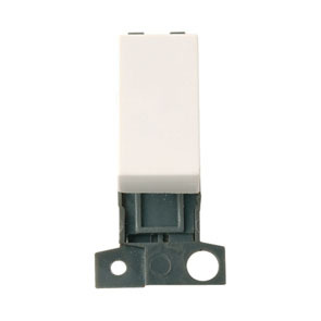 2 Way Retractive 10A Switch Polar White