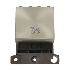 Water Heater 20A DP Switch Satin Chrome