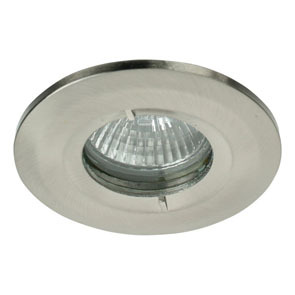 Satin Chrome Bezel For Gu395 IP65 Downlight