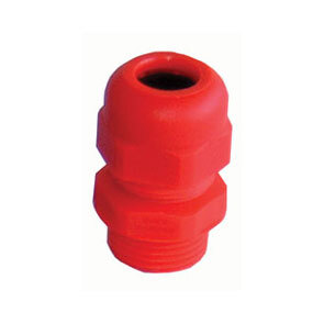 Red 20mm IP68 Gland and Nut Pack of 10