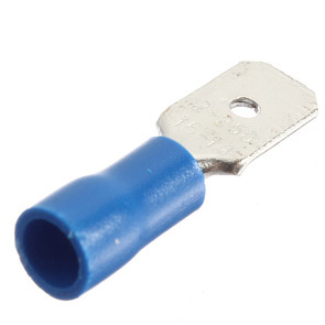 Pre Ins Terminal Blue Spade 5mm