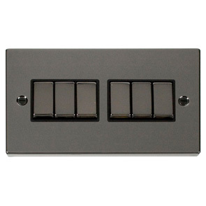 6 Gang 2 Way Ingot 10Ax Switch
