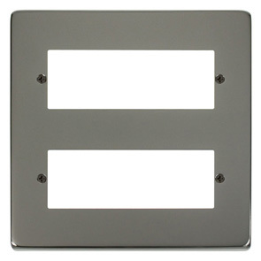 12 Minigrid Module Plate – Black Nickel