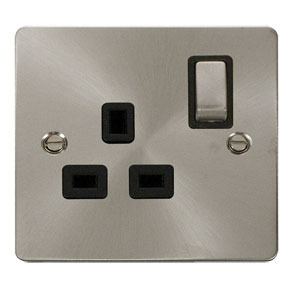Ingot 1 Gang 13A DP Switched Socket