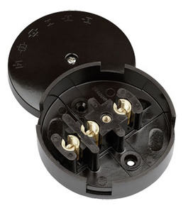 30A Junction Box Selective Entry 3 Terminal Brown