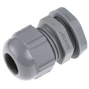 Grey 16mm Compression Gland Pack Of 10