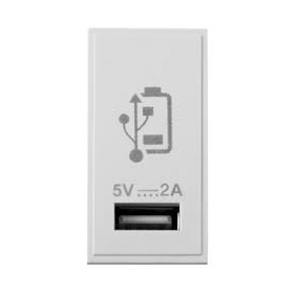 Usb Charging Module 5V 2Amp White + Black